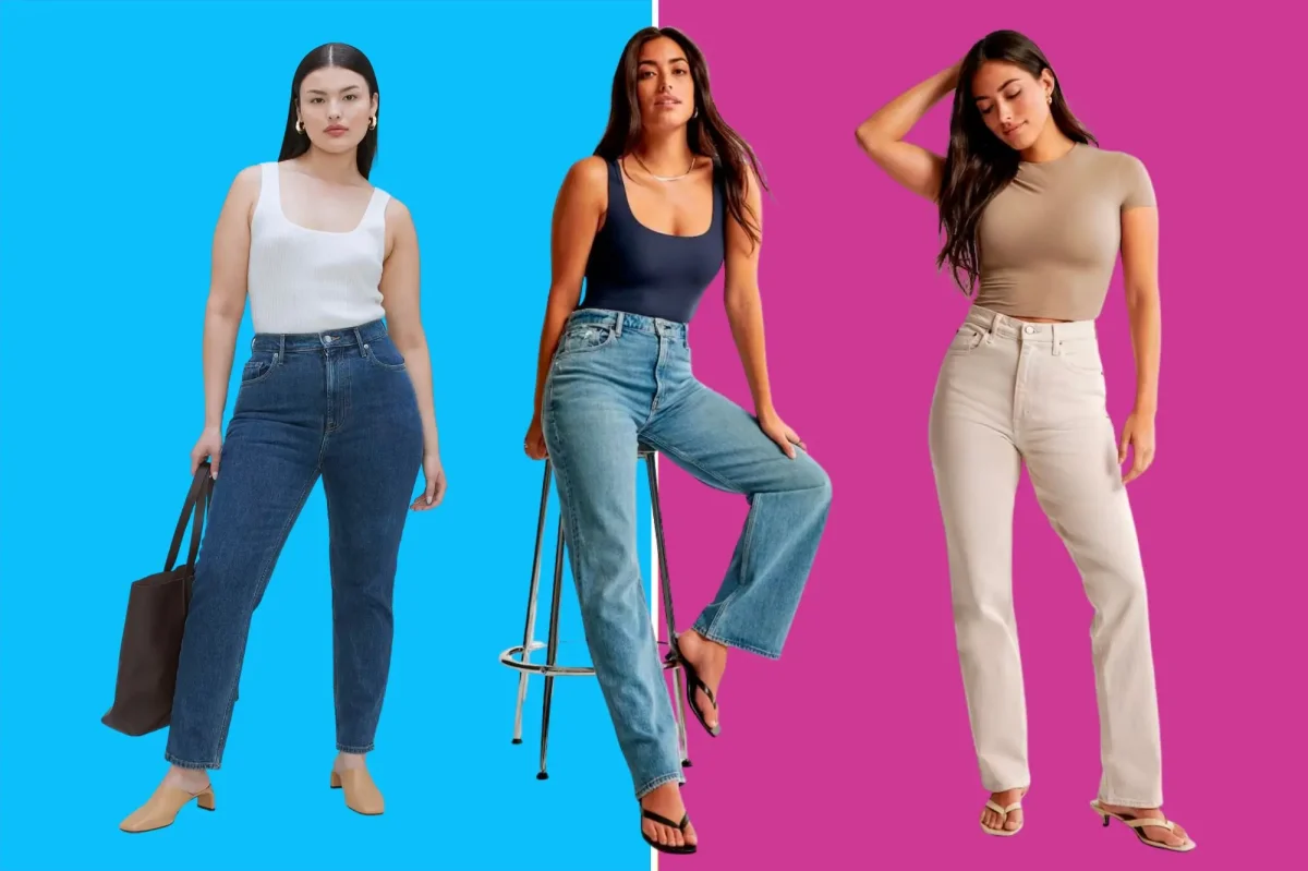 1696413714 234 Which jeans when you are small and curvy Here are.webp - Which jeans when you are small and curvy?  Here are the 6 must-have models for fall 2023