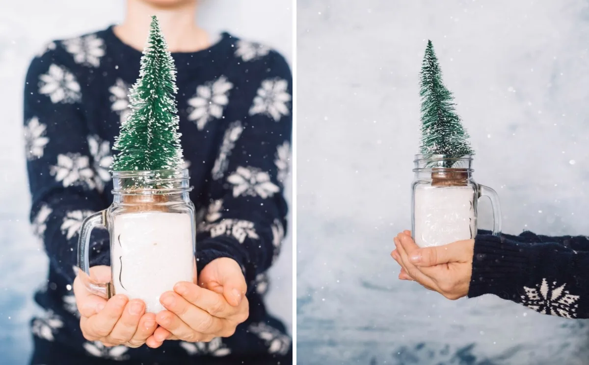 1700643861 992 Adopt Christmas decor with a glass jar to add magic.webp - Adopt Christmas decor with a glass jar to add magic to your home on a low budget