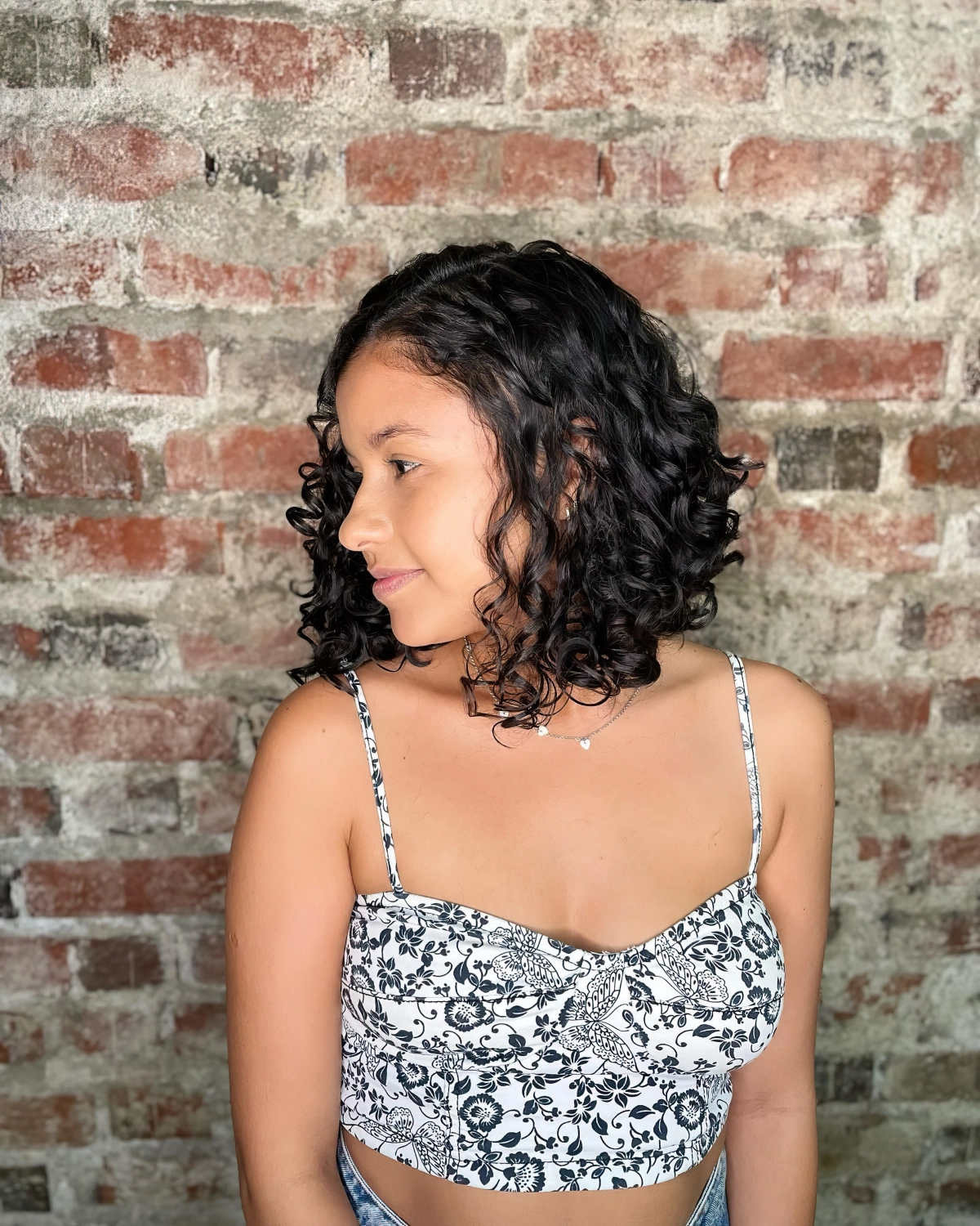 1707831046 211 the natural curly plunging bob.webp - the natural curly plunging bob!