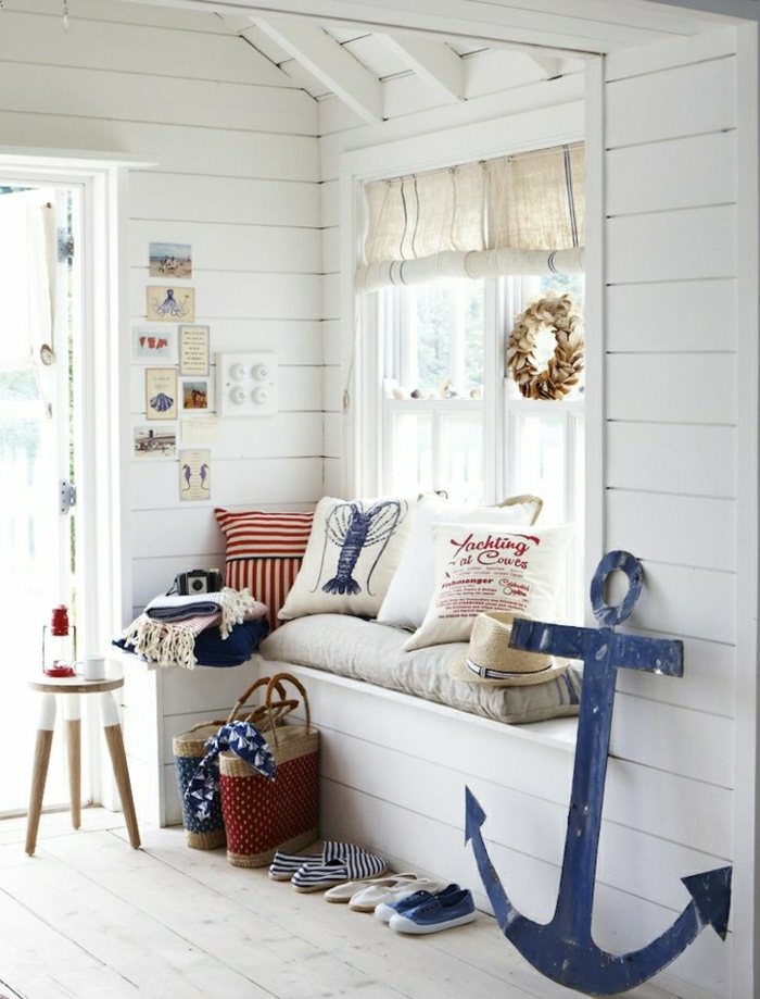 1719125511 185 Marine decoration for an escape to the seaside without having - Marine decoration for an escape to the seaside without having to travel!  All our tips for a perfect nautical interior