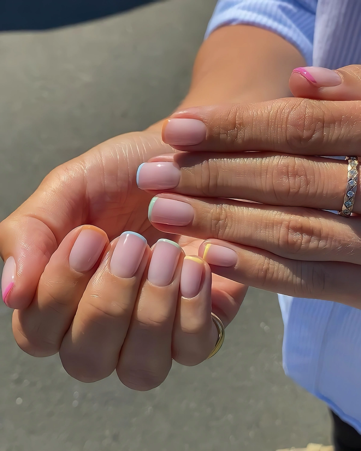 1719133411 930 why Im opting for the French manicure in pastel colors.webp - why I'm opting for the French manicure in pastel colors this season