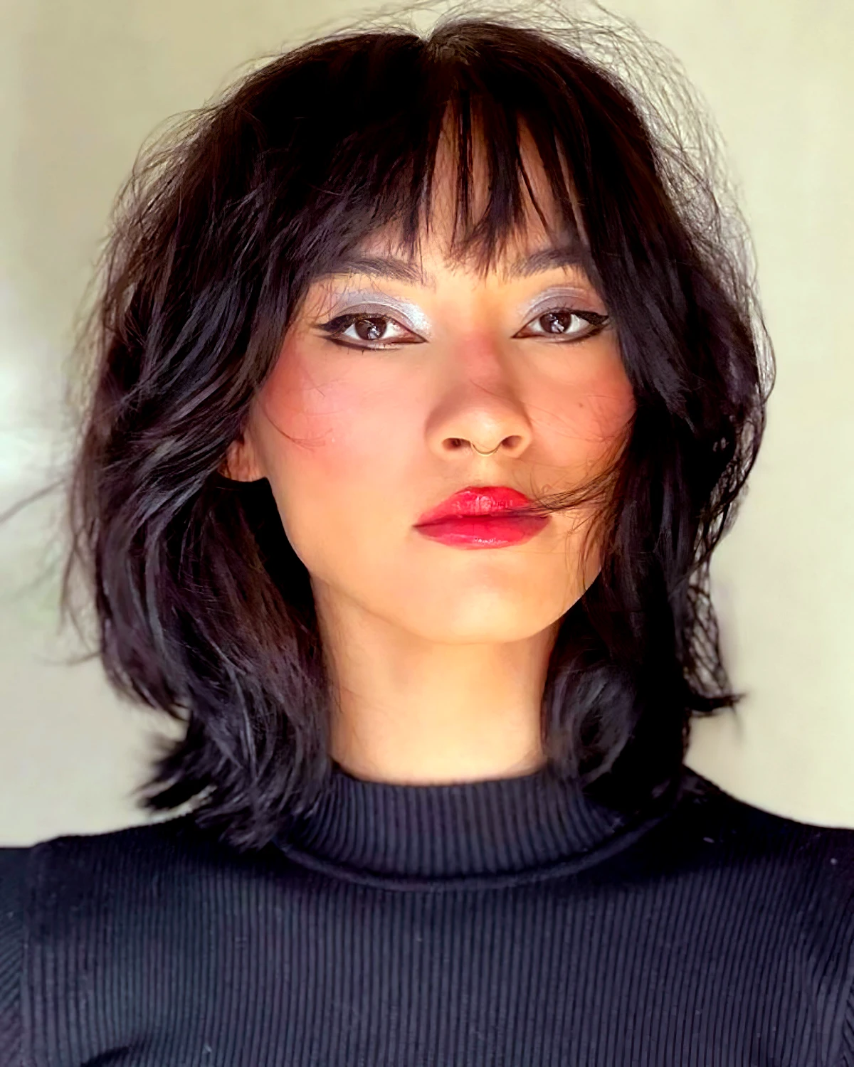 1724170482 955 The best bob cuts with thinned bangs for a touch.webp - The best bob cuts with thinned bangs for a touch of modernity and freshness in 2014